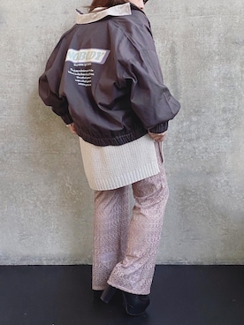 * 𝙠𝙧𝙣 *さん(レディース・148cm)の冬コーディネート