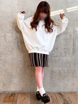 * 𝙠𝙧𝙣 *さん(レディース・148cm)の春コーディネート