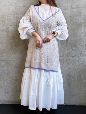 * 𝙠𝙧𝙣 *さん（レディース・148cm）の春コーディネート