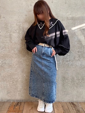 * 𝙠𝙧𝙣 *さん（レディース・148cm）の春コーディネート