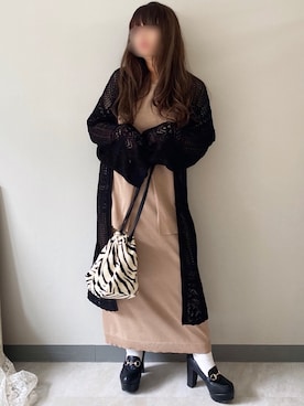 「Bab（バブ）のアイテム」を使った、* 𝙠𝙧𝙣 *さん（レディース・148cm）の春コーディネート