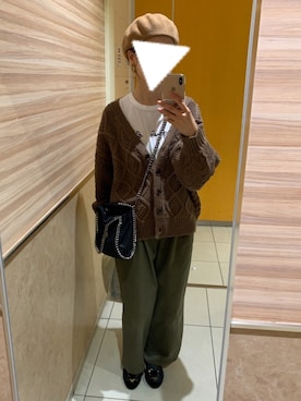 「Charlotte Olympia（シャーロットオリンピア）のアイテム」を使った、Chihaさん（レディース・158cm）の秋コーディネート