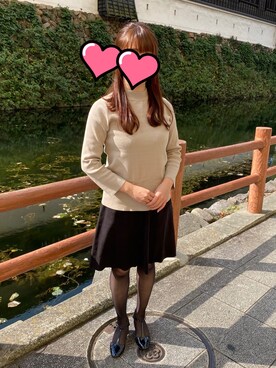 「城」｜ERIKAさん（レディース・156cm）の秋コーディネート