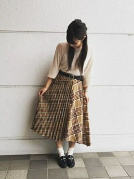 cepo公式さん（レディース・157cm）の秋コーディネート