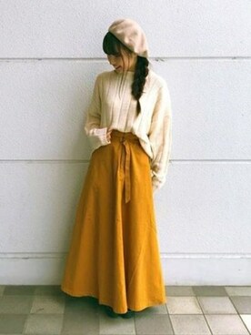 cepo公式さん（レディース・157cm）の秋コーディネート