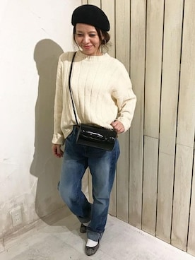 cepo公式さん（レディース・156cm）の秋コーディネート