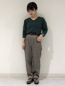 cepo公式さん（レディース・153cm）の秋コーディネート