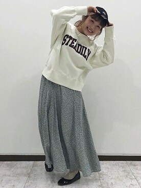 cepo公式さん（レディース・153cm）の冬コーディネート