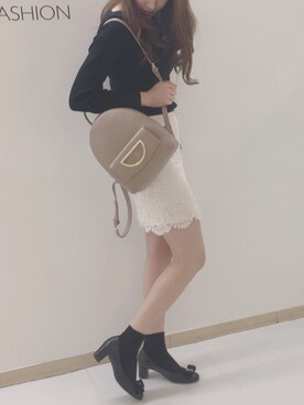 「サマンサタバサ」｜うーちゃん♡.*･ﾟ　さん（レディース・163cm・10代）の春コーディネート