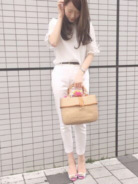 「サマンサタバサ」｜うーちゃん♡.*･ﾟ　さん（レディース・163cm・10代）の春コーディネート