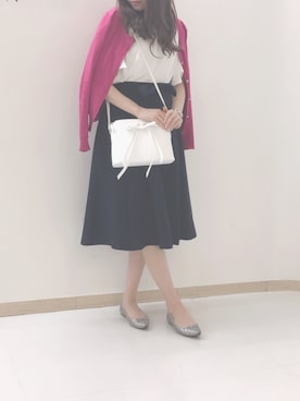 「サマンサタバサ」｜うーちゃん♡.*･ﾟ　さん（レディース・163cm・10代）の春コーディネート