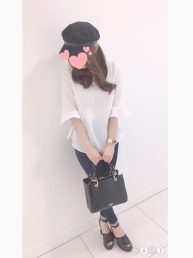 「サマンサタバサ」｜うーちゃん♡.*･ﾟ　さん（レディース・163cm・10代）の春コーディネート