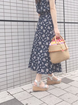 「サマンサタバサ」｜うーちゃん♡.*･ﾟ　さん（レディース・163cm・20代）の夏コーディネート