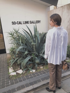 「BEAMS（ビームス）のアイテム（パンプス）」を使った、Aikoさん（レディース・162cm）の秋コーディネート