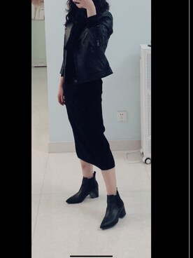 「ONLY（オンリー）のアイテム（ジャケット/アウター）」を使った、月下iさん（レディース・158cm）の冬コーディネート