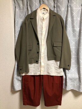 kobahurugiさんの「スタンドカラーシャツ（長袖）＋E」を使ったコーディネート