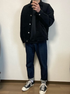 「ct70」｜「アイテム（ブルゾン）」を使った、tomaさん（メンズ・179cm）の春コーディネート