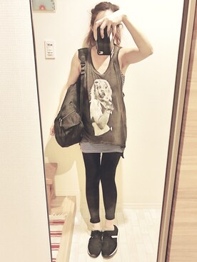 「Chaser（チェイサー）のアイテム」を使った、AyaMiさん（レディース・166cm）の夏コーディネート