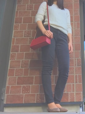 「e.r.g*（イーアールジー）のアイテム（バッグ）」を使った、Miiさん（レディース・168cm）の春コーディネート