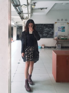 「5PREVIEW（ファイブプレビュー）のアイテム」を使った、Janetさん（レディース・155cm）の秋コーディネート