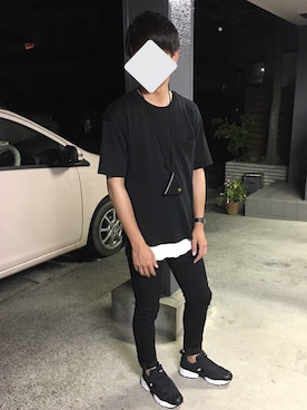 「Dr. Martens（ドクターマーチン）のアイテム（アクセサリー）」を使った、ぽせさん（メンズ・166cm）の夏コーディネート