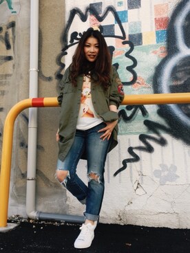 SUZUKIさん(レディース・150cm)の冬コーディネート