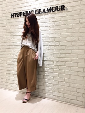 HYSTERIC LADYLAND ACADEMY キャミソール HYSTERIC GLAMOUR/LADYLAND ACADEMY T-SHIRT | 無無