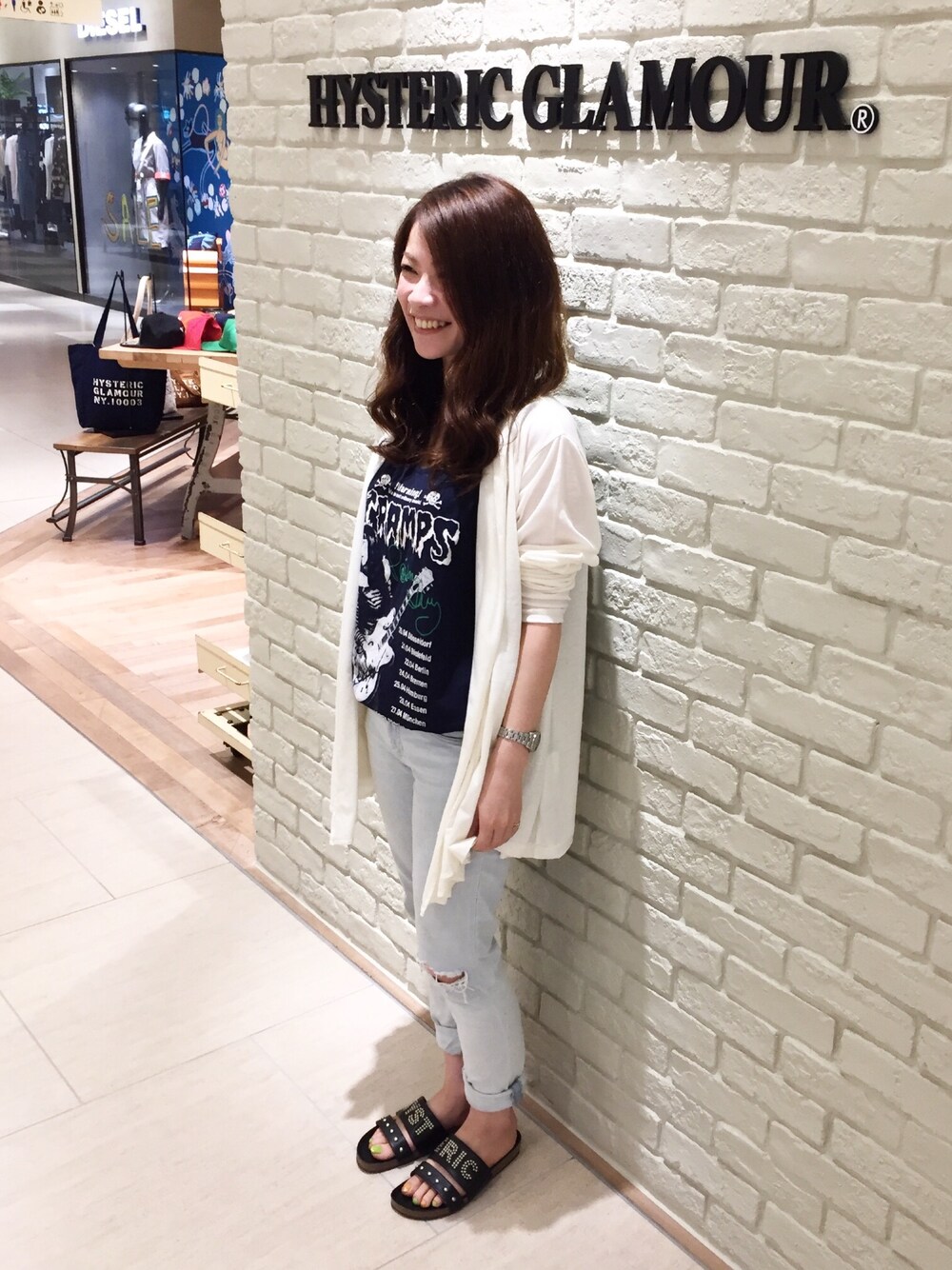 HYSTERIC GLAMOUR（ヒステリックグラマー）の「LOGO STUDS フット