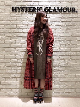 「ロング」｜「アイテム（ソックス/靴下）」を使った、SUZUKIさん（レディース・150cm）の秋コーディネート