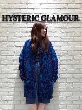 「ブルーコーデ」｜「アイテム（ムートンコート）」を使った、SUZUKIさん（レディース・150cm）の秋コーディネート