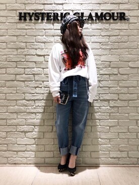 「ネコ」｜「アイテム（財布/小物）」を使った、SUZUKIさん（レディース・150cm）の春コーディネート