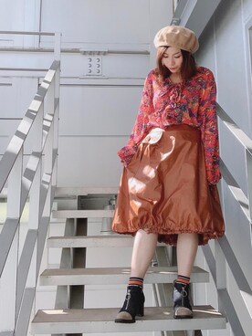 SUZUKIさん（レディース・150cm）の秋コーディネート