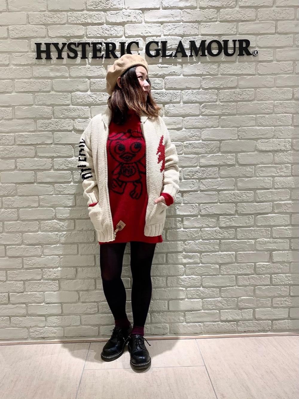 HYSTERIC GLAMOUR（ヒステリックグラマー）の「TOMATO BIRD編込  
