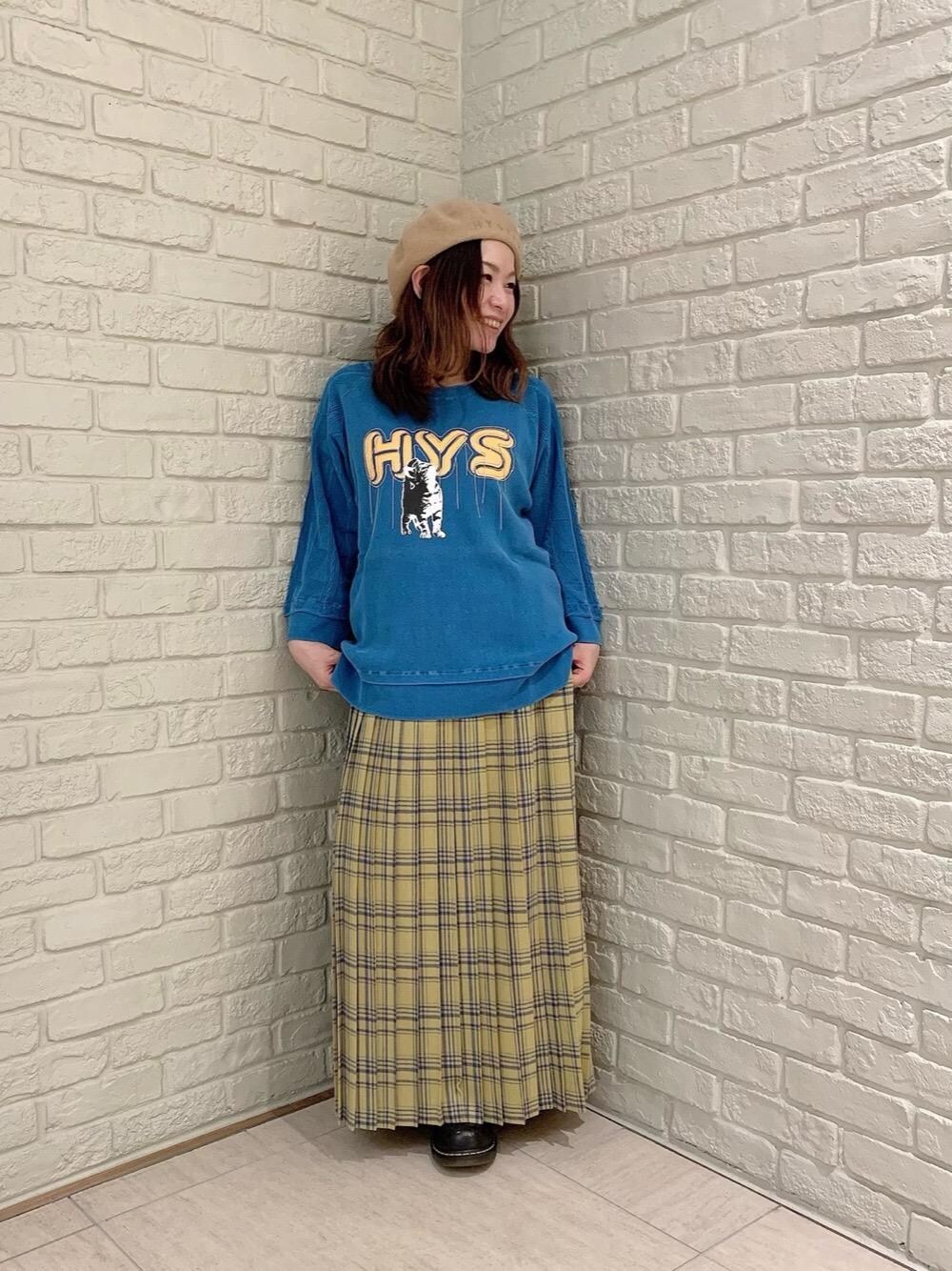 HYSTERIC GLAMOUR（ヒステリックグラマー）の「HYS CATチェーン刺繍