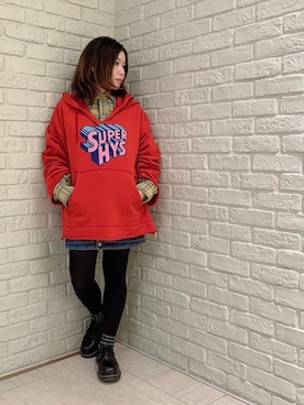 SUZUKIさん(レディース・150cm)の冬コーディネート