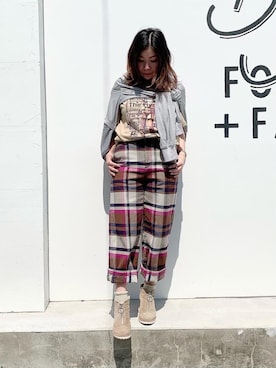 SUZUKIさん(レディース・150cm)の春コーディネート