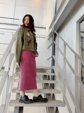 SUZUKIさん(レディース・150cm)の春コーディネート