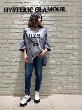 「でにむ」｜「アイテム（その他シューズ）」を使った、SUZUKIさん（レディース・150cm）の春コーディネート