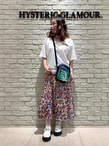 hysteric glamour マーメイドロングスカート：着画あり hysteric glamour マーメイドロングスカート：着画あり