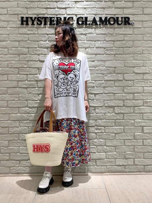 hysteric glamour マーメイドロングスカート：着画あり hysteric glamour マーメイドロングスカート：着画あり