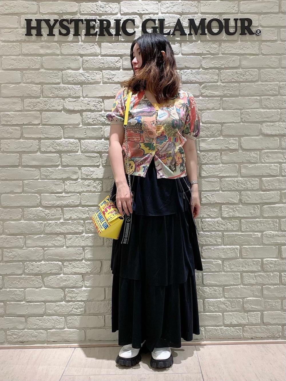 HYSTERIC GLAMOUR（ヒステリックグラマー）の「SUMMER OF 70s柄 ラメ 