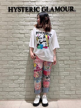 HYSTERIC GLAMOUR（ヒステリックグラマー）の「HYS NIGHT AND DAY T 