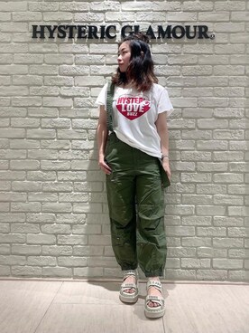 HYSTERIC GLAMOURのアイテムを使った「サスペンダー」の人気