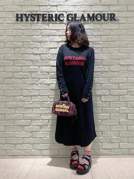 「ロンt」｜「アイテム（ワンピース/ドレス）」を使った、SUZUKIさん（レディース・150cm）の秋コーディネート
