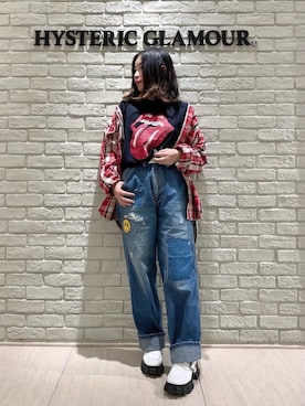 「ペインターパンツ」｜「アイテム（その他シューズ）」を使った、SUZUKIさん（レディース・150cm）の秋コーディネート