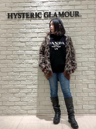 HYSTERIC GLAMOUR（ヒステリックグラマー）の「PANDA MANIA刺繍