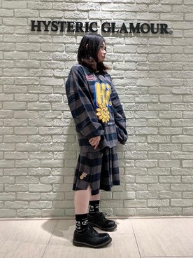 「ﾋﾞｯｸﾞｼﾙｴｯﾄ」｜「アイテム（スカート）」を使った、SUZUKIさん（レディース・150cm）の冬コーディネート