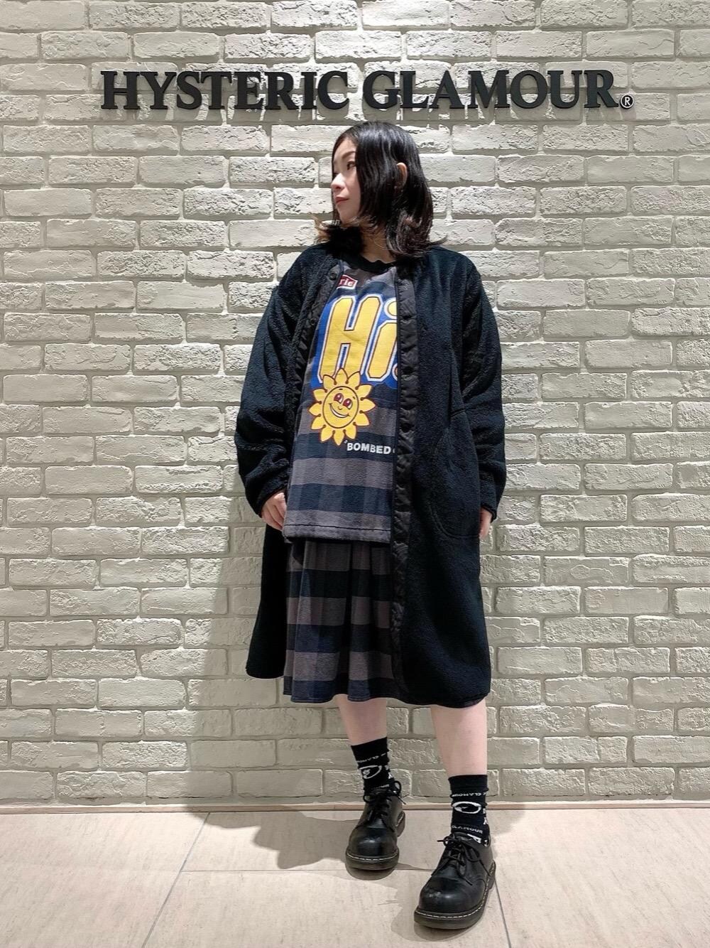 ヒステリックグラマー DIZZY&MILKY柄 コート HYSTERIC GLAMOUR（ヒステリックグラマー）の「DIZZY&MILKY柄