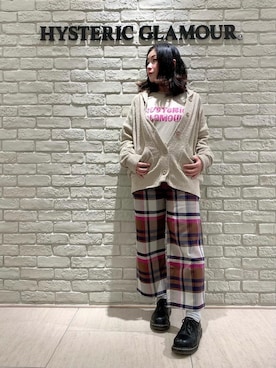 「ロンt」｜「アイテム（ワンピース/ドレス）」を使った、SUZUKIさん（レディース・150cm）の冬コーディネート