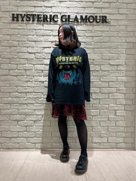 「ロンt」｜「アイテム（ワンピース/ドレス）」を使った、SUZUKIさん（レディース・150cm）の冬コーディネート